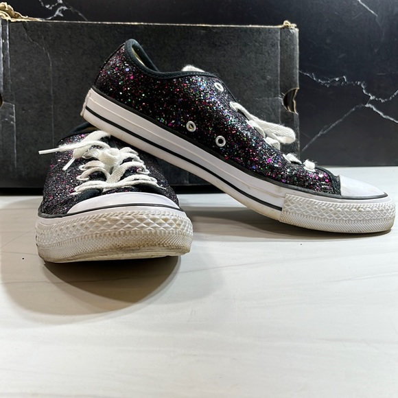 converse glitter footwear